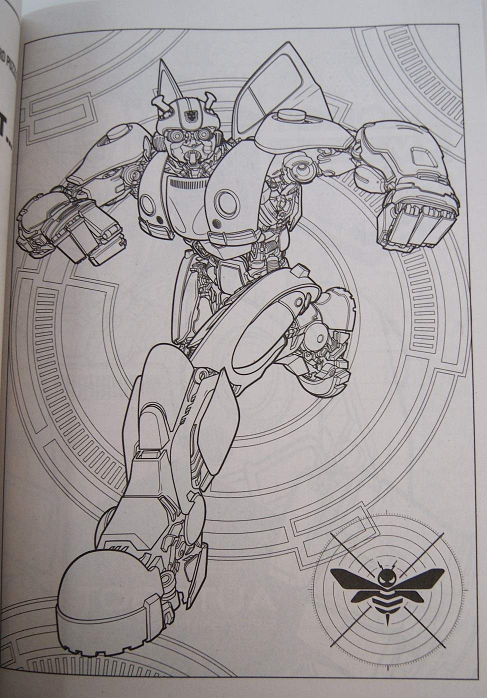 Amazon.co.jp: Coloring Books トランスフォーマー バンブルビー